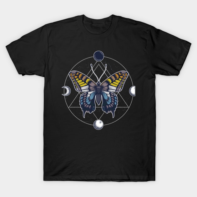 Aroace Butterfly T-Shirt by Psitta